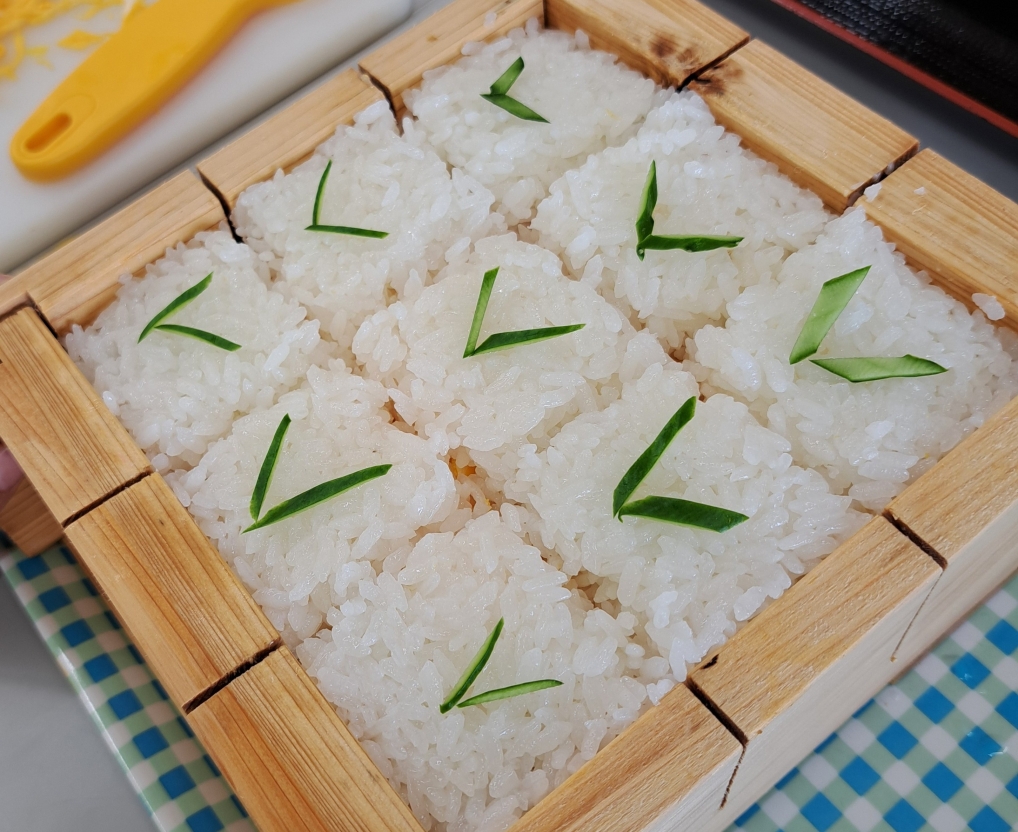 ゆうれい寿司づくり体験と夏野菜の収穫体験