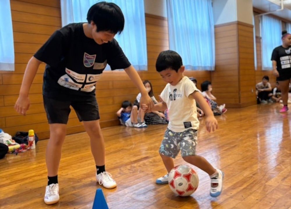 ミネルバ宇部による子ども体育教室